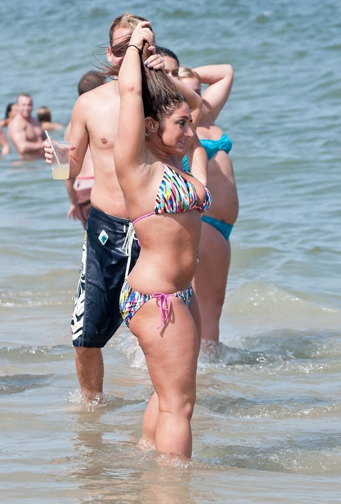Deena Nicole;<br>Jersey Shore Cast Members Left Their Shore House and Traveled to Nearby Point Pleasant Beach