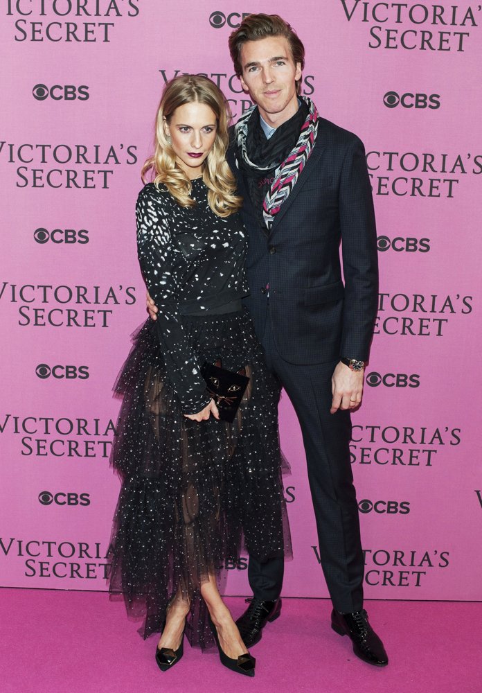 Poppy Delevingne;James Cook;<br>2014 Victoria's Secret Fashion Show - Arrivals