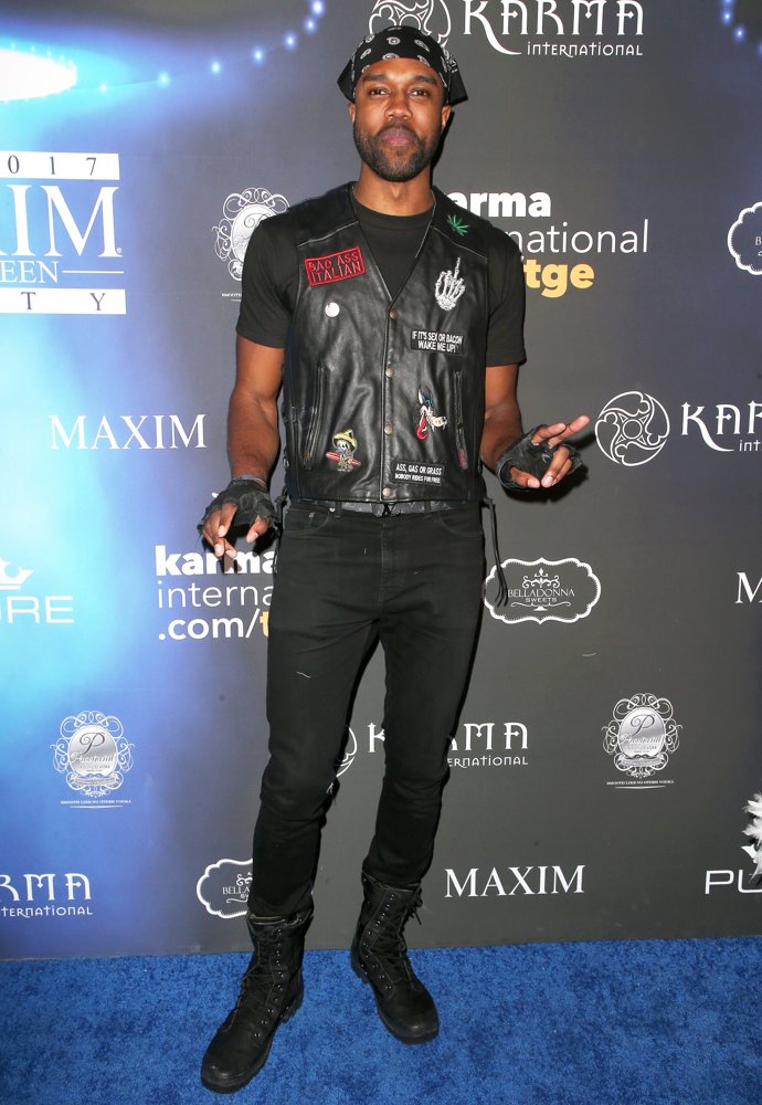 DeMario Jackson;<br>2017 MAXIM Halloween Party