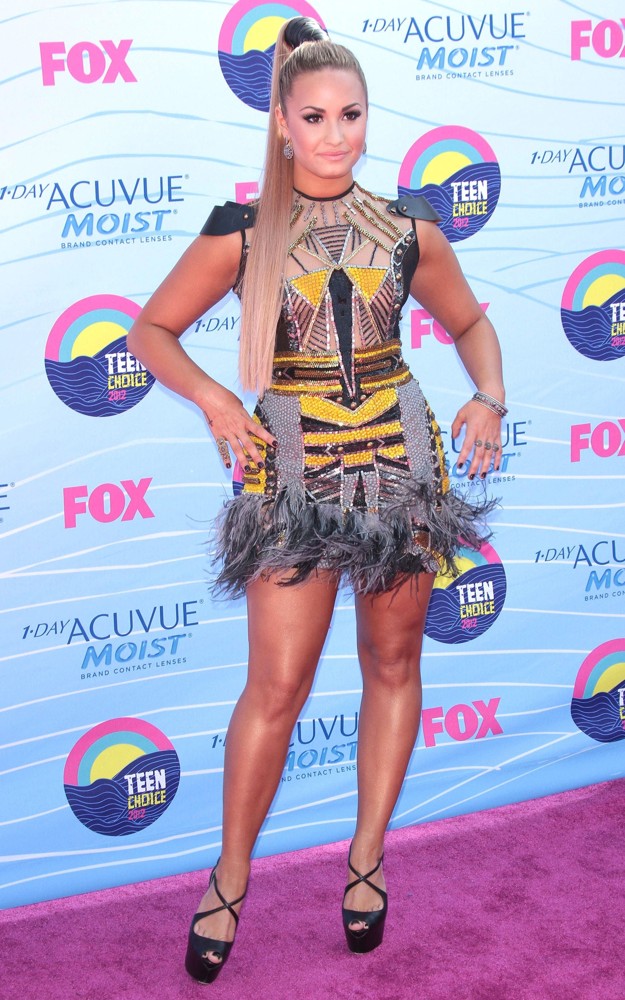 Demi Lovato;<br>The 2012 Teen Choice Awards - Arrivals