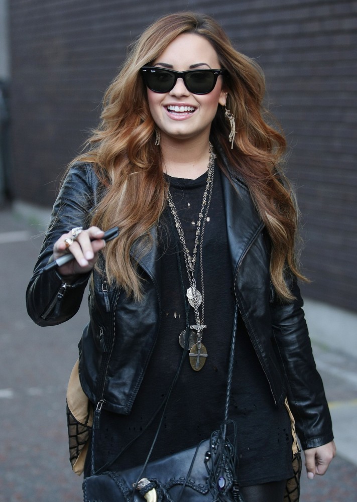 Demi Lovato;<br>Demi Lovato at The ITV Studios