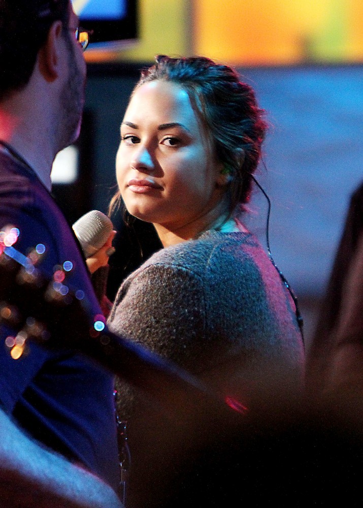 Demi Lovato;<br>At ABC Studios for An Appearance on Good Morning America