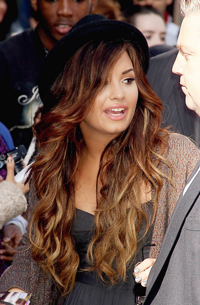Demi Lovato;<br>At ABC Studios for An Appearance on Good Morning America
