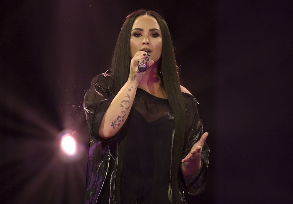 Demi Lovato Performing at The SSE Hydro