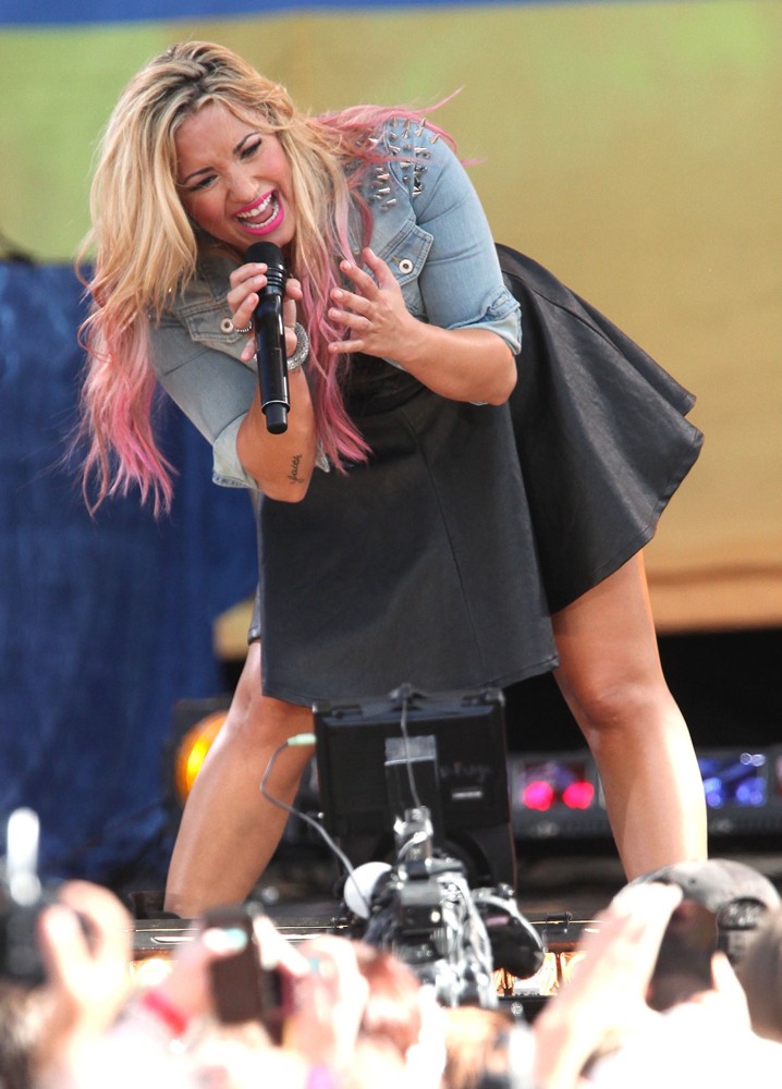 Demi Lovato;<br>Demi Lovato Performs as Part of Good Morning America's Summer Concert Series