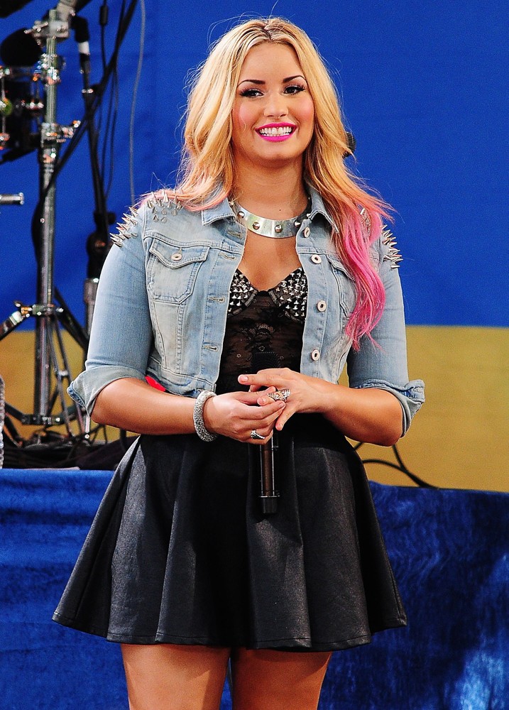 Demi Lovato;<br>Demi Lovato Performs as Part of Good Morning America's Summer Concert Series