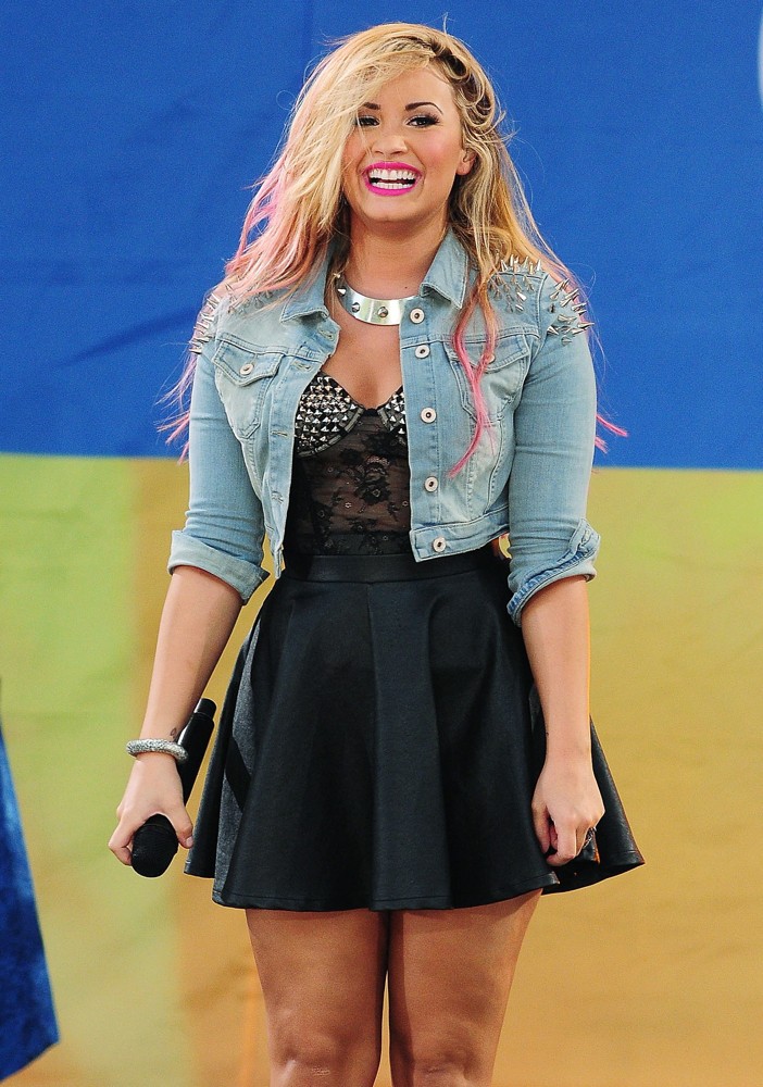Demi Lovato;<br>Demi Lovato Performs as Part of Good Morning America's Summer Concert Series