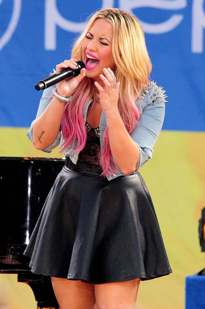 Demi Lovato;<br>Demi Lovato Performs as Part of Good Morning America's Summer Concert Series
