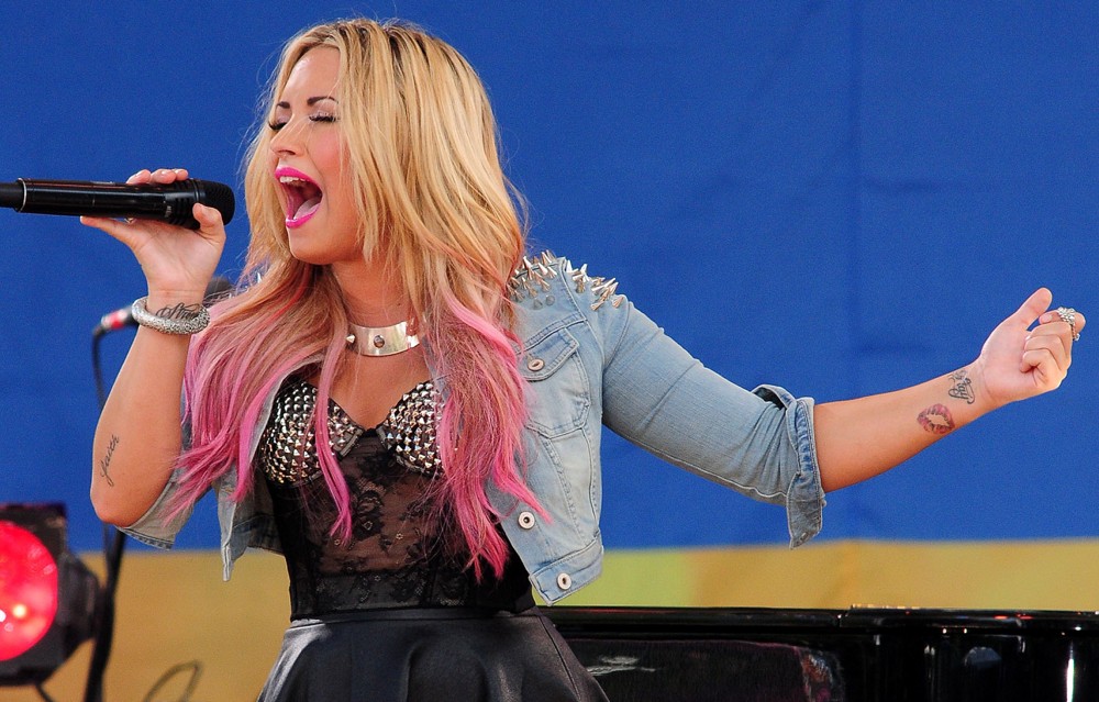 Demi Lovato;<br>Demi Lovato Performs as Part of Good Morning America's Summer Concert Series