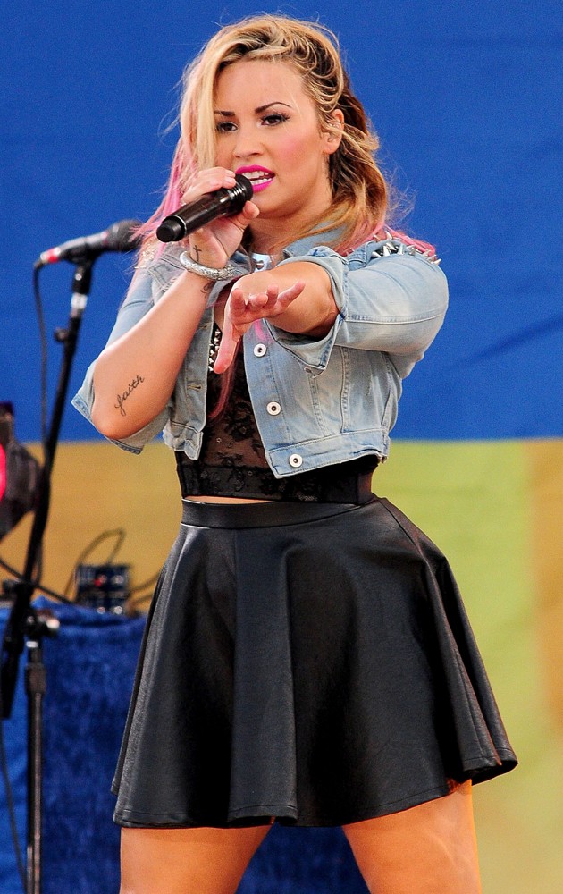 Demi Lovato;<br>Demi Lovato Performs as Part of Good Morning America's Summer Concert Series