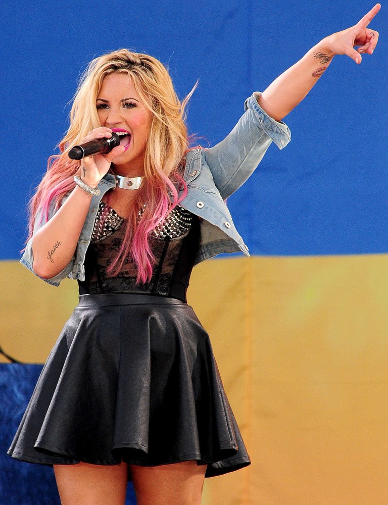 Demi Lovato;<br>Demi Lovato Performs as Part of Good Morning America's Summer Concert Series