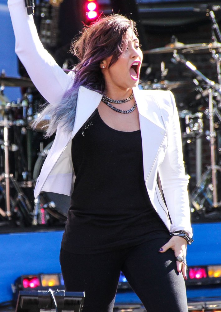 Demi Lovato;<br>Demi Lovato Performs on ABC's Good Morning America