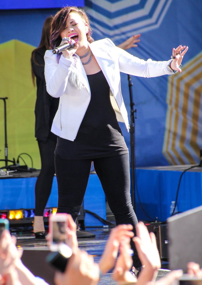 Demi Lovato;<br>Demi Lovato Performs on ABC's Good Morning America