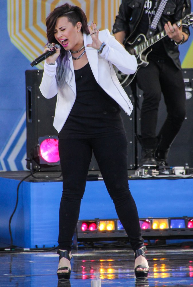 Demi Lovato;<br>Demi Lovato Performs on ABC's Good Morning America