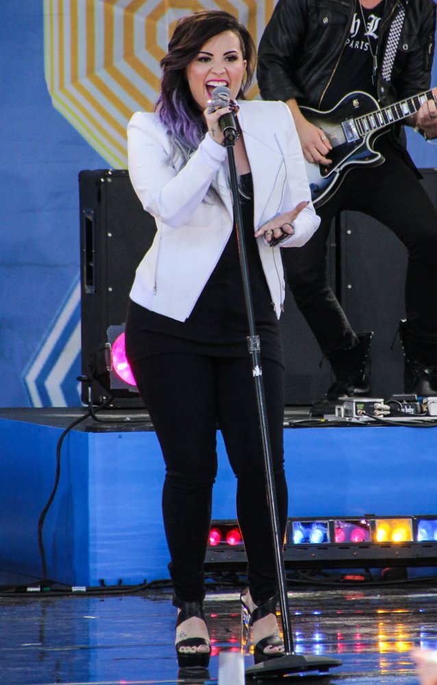 Demi Lovato;<br>Demi Lovato Performs on ABC's Good Morning America