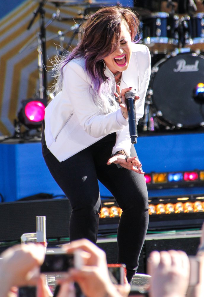 Demi Lovato;<br>Demi Lovato Performs on ABC's Good Morning America