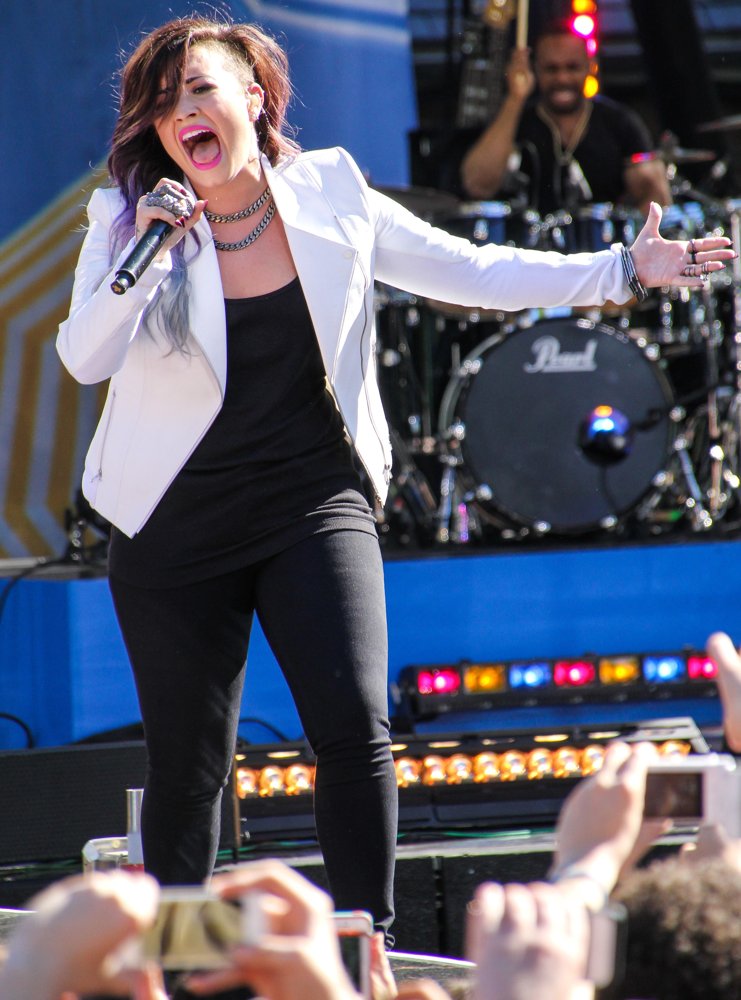 Demi Lovato;<br>Demi Lovato Performs on ABC's Good Morning America