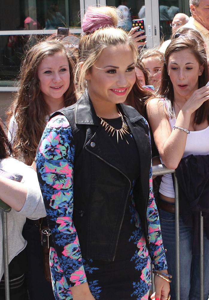 Demi Lovato;<br>The USA X Factor Judges Arrive for The Auditions in Providence