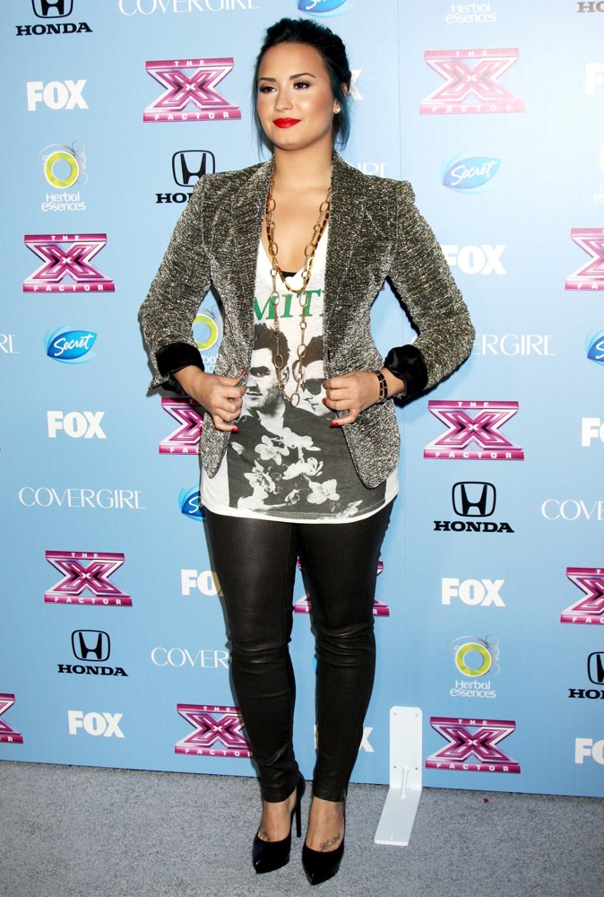 Demi-lovato Picture 432 - USA's X Factor Top 12 Party for Season 3