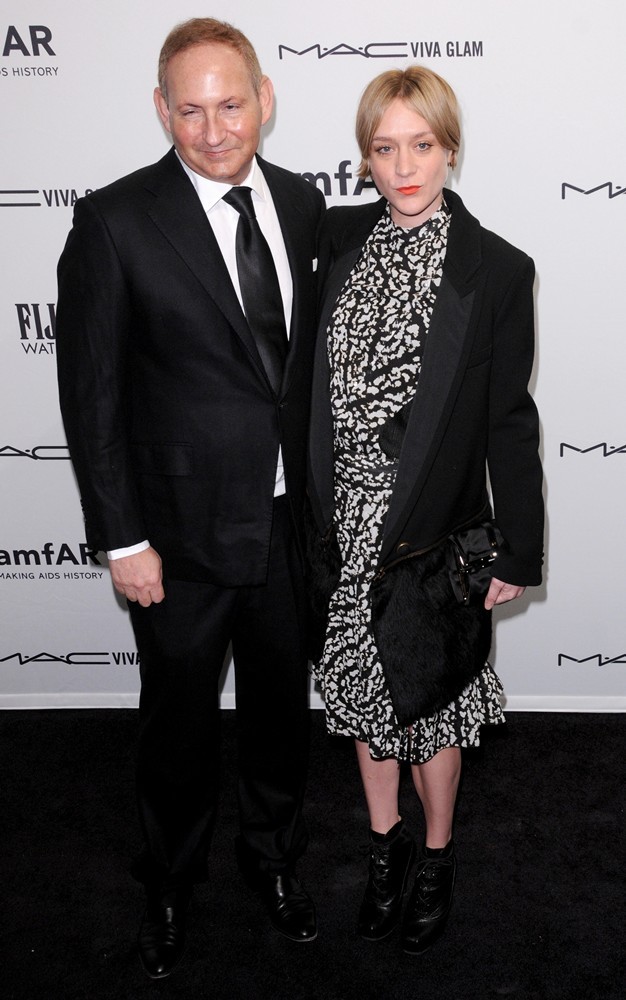 John Demsey;Chloe Sevigny;<br>The amfAR Gala 2013