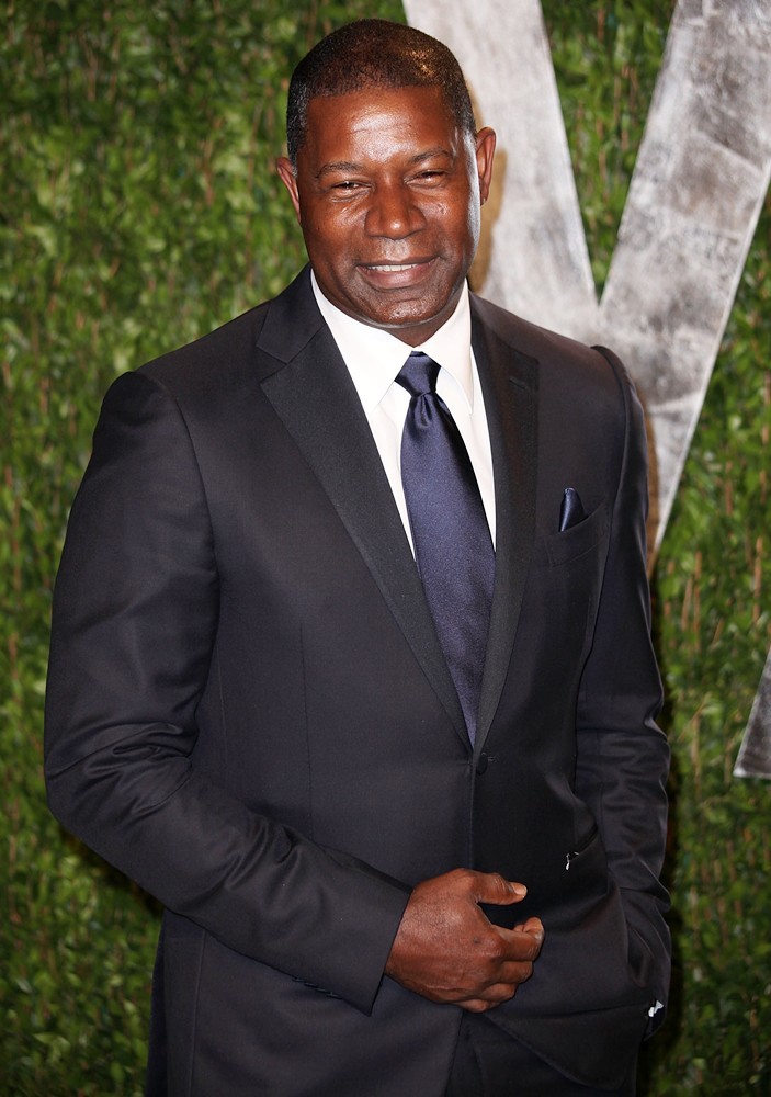 Dennis Haysbert;<br>2012 Vanity Fair Oscar Party - Arrivals