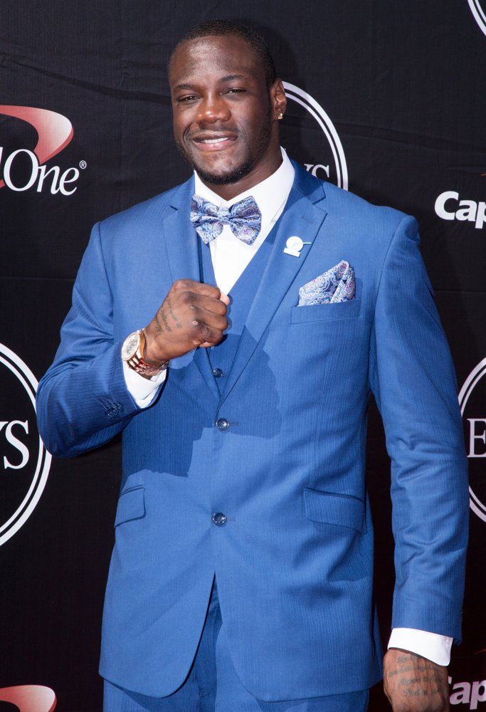 Deontay Wilder;<br>The 2015 ESPYs - Red Carpet Arrivals