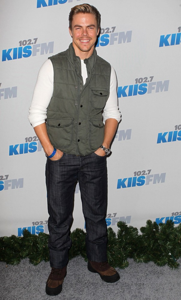 Derek Hough;<br>KIIS FM's Jingle Ball 2012 - Arrivals