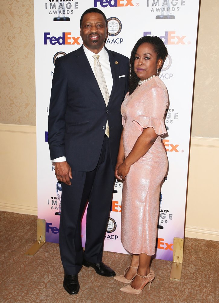Derrick Johnson;<br>49th NAACP Image Awards Nominees' Luncheon