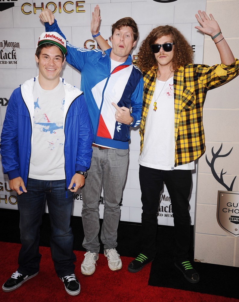 Adam DeVine;Anders Holm;Blake Anderson;<br>Spike TV's 2012 Guys Choice - Arrivals