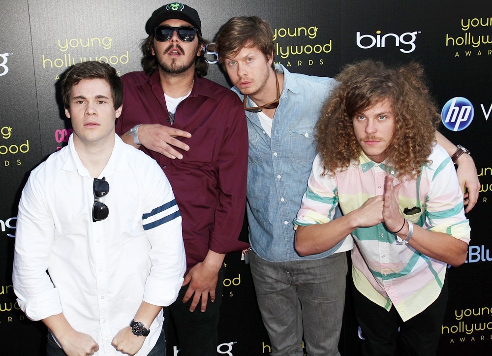 Adam DeVine;Kyle Newacheck;Anders Holm;Blake Anderson;<br>The 13th Annual Young Hollywood Awards Presented by Bing - Arrivals