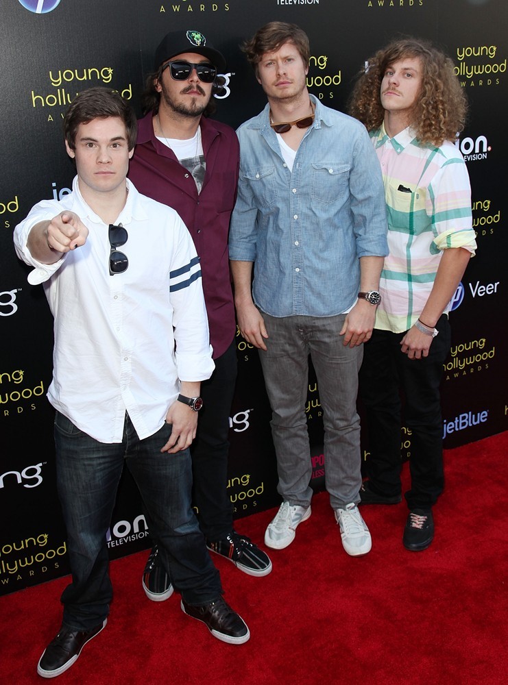 Adam DeVine;Kyle Newacheck;Anders Holm;Blake Anderson;<br>The 13th Annual Young Hollywood Awards Presented by Bing - Arrivals