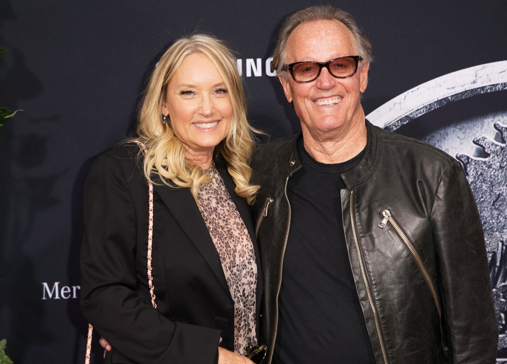 Margaret DeVogelaere;Peter Fonda;<br>The Premiere of Universal Pictures' Jurassic World - Arrivals
