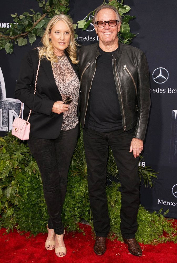 Margaret DeVogelaere;Peter Fonda;<br>The Premiere of Universal Pictures' Jurassic World - Arrivals