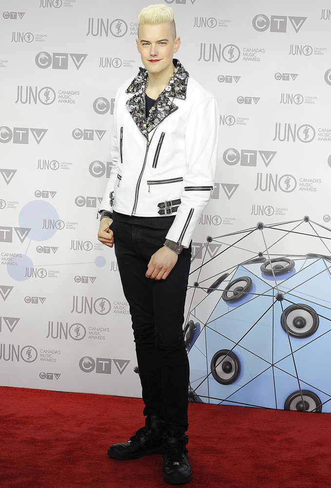Diamond Rings;<br>2012 JUNO Awards - Arrivals