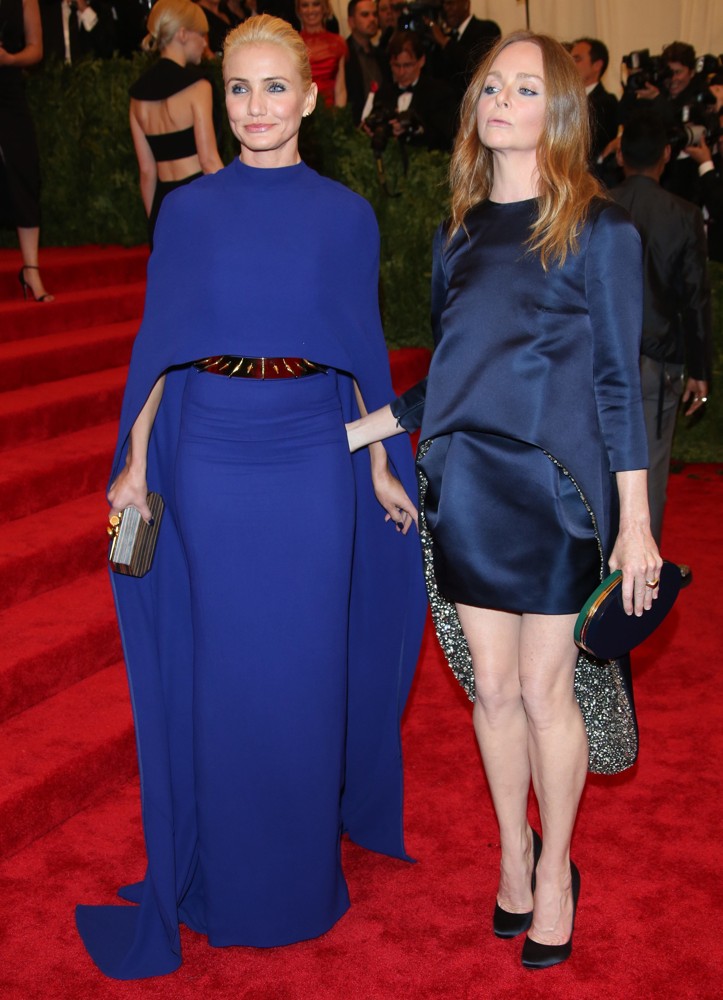 Cameron Diaz;Stella McCartney;<br>PUNK: Chaos to Couture Costume Institute Gala