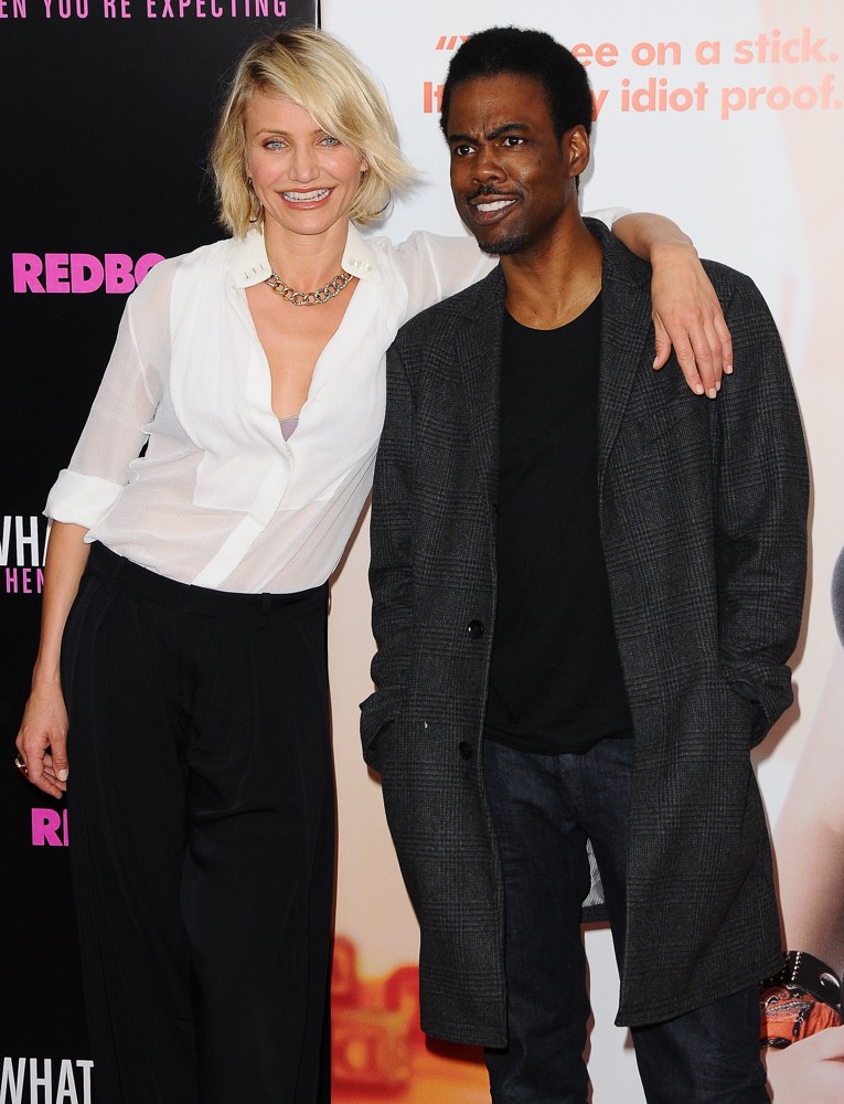 Cameron Diaz;Chris Rock;<br>What to Expect When You're Expecting New York Premiere