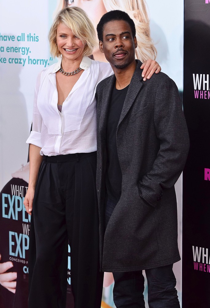 Cameron Diaz;Chris Rock;<br>What to Expect When You're Expecting New York Premiere
