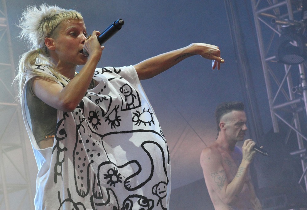 Yo-Landi Vi$$er;Ninja;Die Antwoord;<br>Big Day Out Festival
