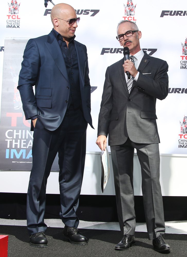 Vin Diesel;Mitch O'Farrell;<br>Vin Diesel's Hand-Print and Foot-Print Ceremony