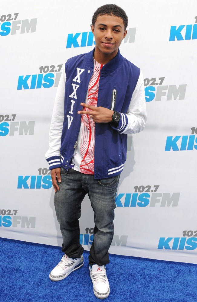 Diggy Simmons;<br>102.7 KIIS FM's Wango Tango 2012 - Arrivals