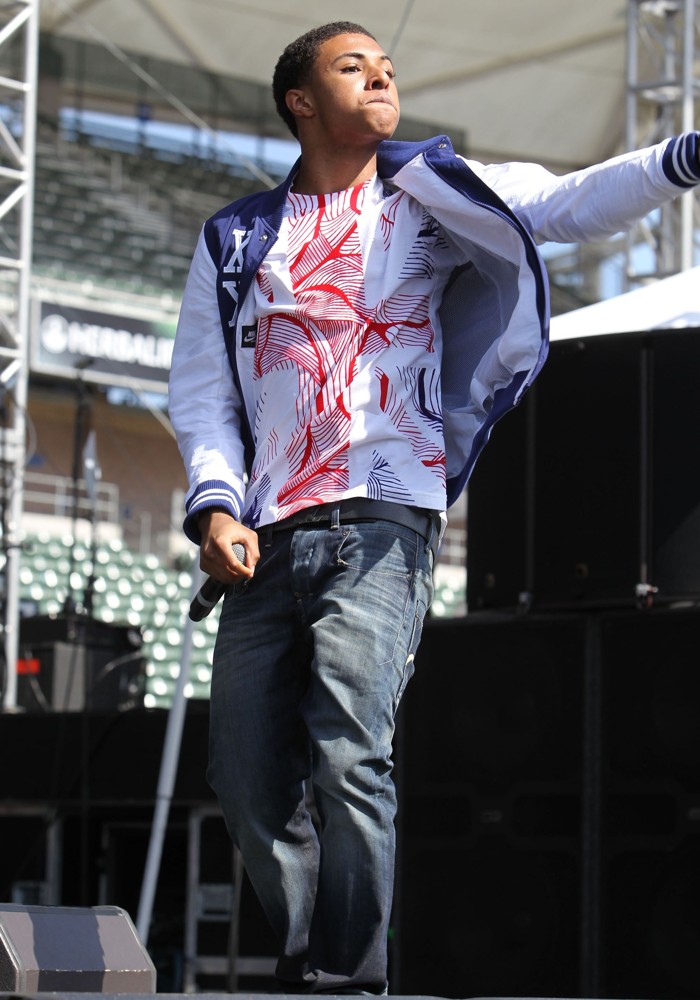 Diggy Simmons;<br>102.7 KIIS FM's Wango Tango 2012 - Show