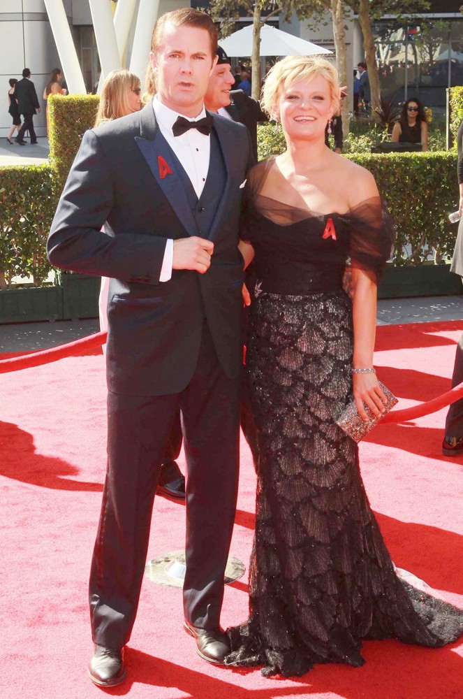 Garret Dillahunt;Martha Plimpton;<br>2012 Creative Arts Emmy Awards - Arrivals