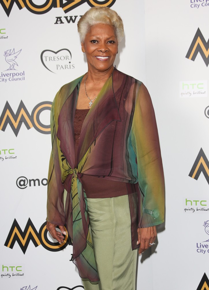 Dionne Warwick;<br>The MOBO Awards 2012 - Press Room