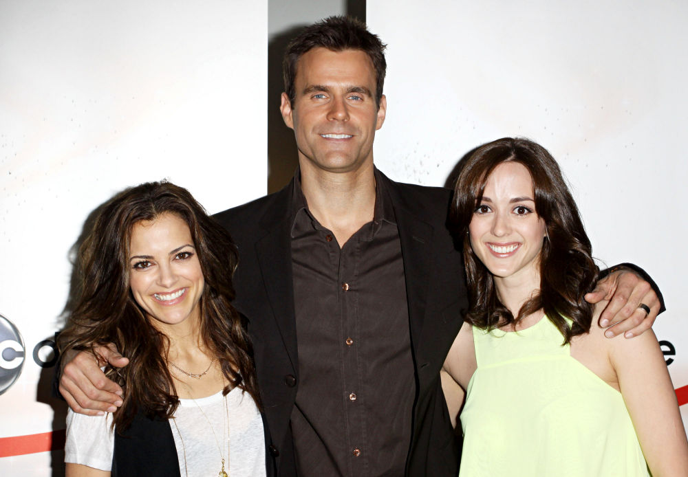Rebecca Budig;Cameron Mathison;Christina Bennett Lind;<br>Disney/ABC Television Group Summer Press Junket - Arrivals