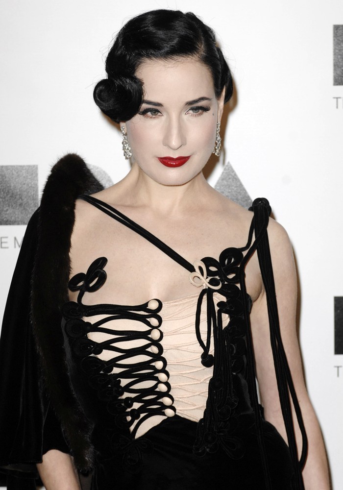 Dita Von Teese;<br>2011 MOCA Gala: An Artist's Life Manifesto - Arrivals