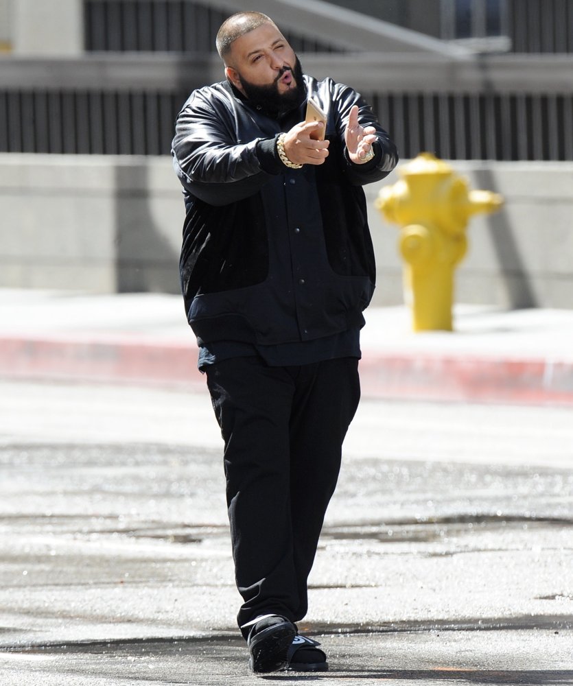 DJ Khaled Filming His Music Video