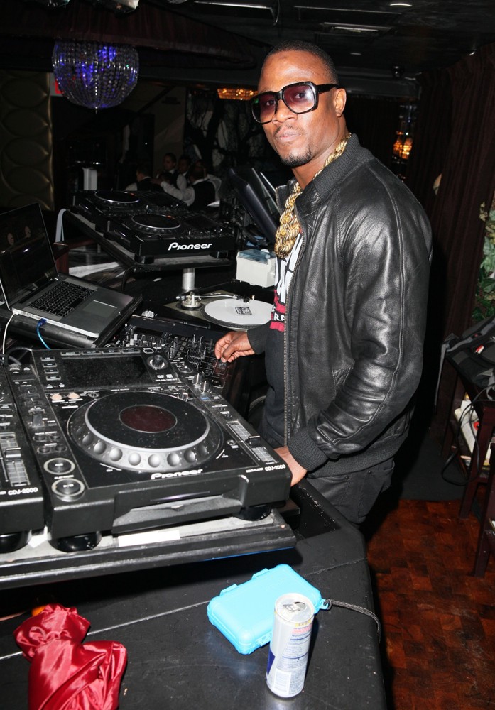 DJ M.O.S. Picture 1 Kim Kardashian Hosts The Midori Melon Green