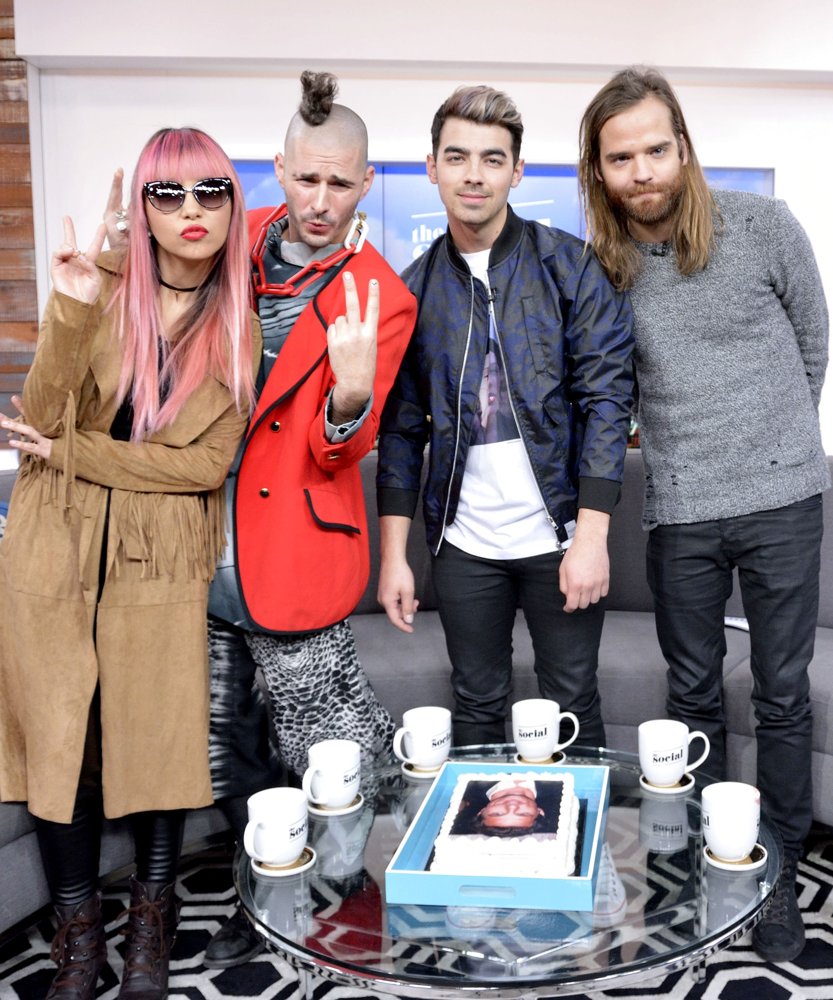 Joe Jonas;DNCE;<br>DNCE Appear on CTV's The Social Talkshow