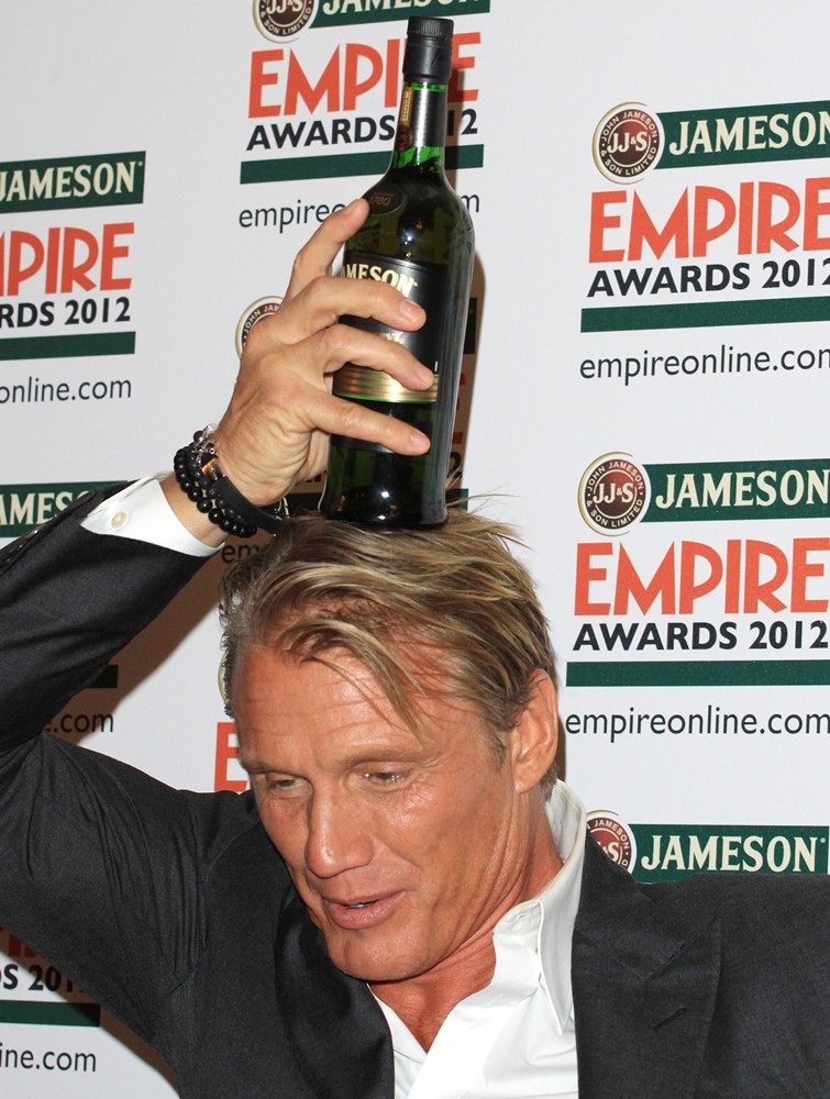 Dolph Lundgren;<br>The Empire Film Awards 2012 - Press Room
