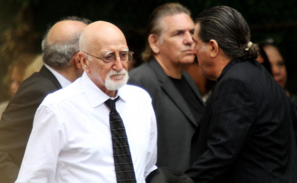 Dominic Chianese;<br>The Funeral Service for Actor James Gandolfini